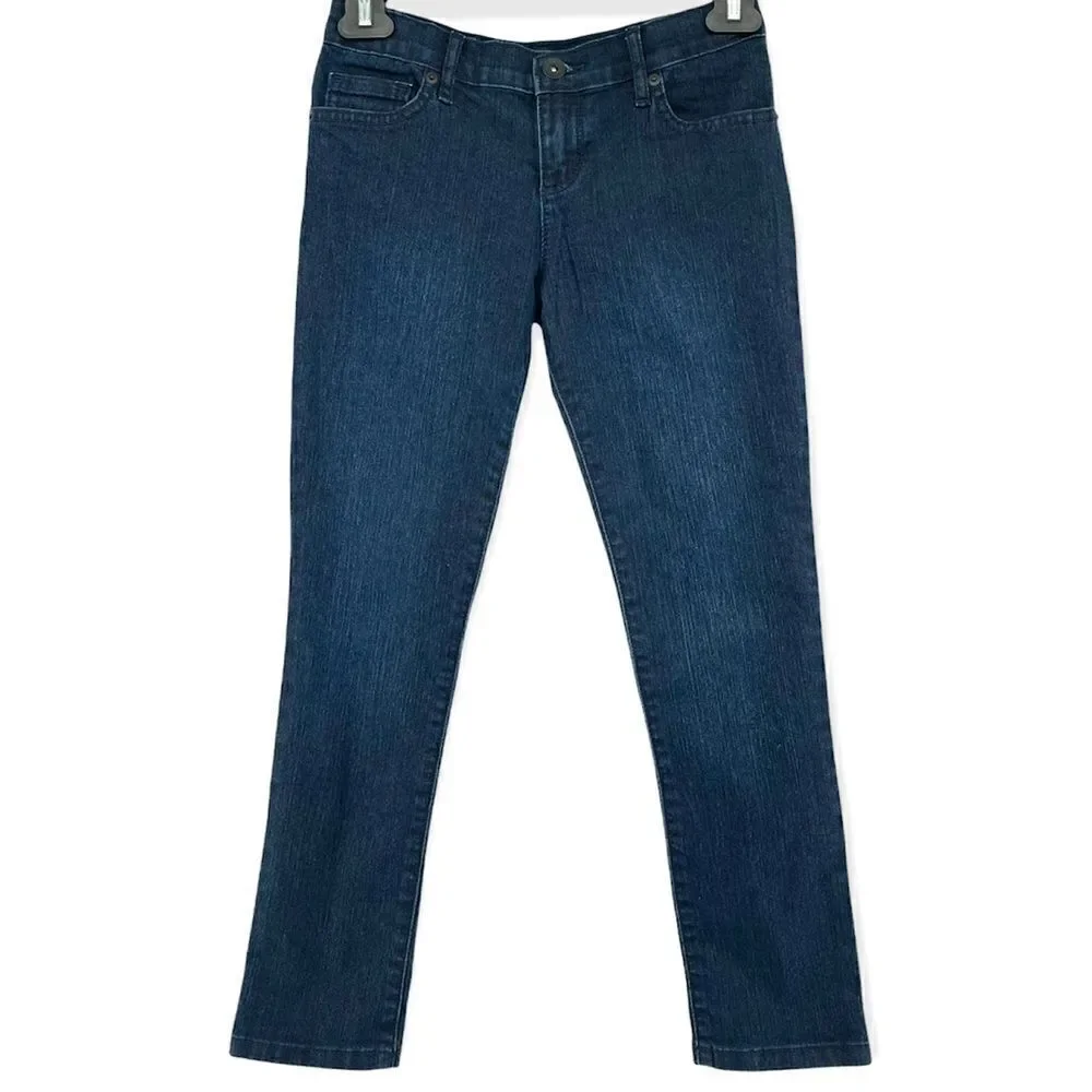 The Children’s Place Girl’s Basic Stretch Super Skinny Dark Wash Denim Jeans 8